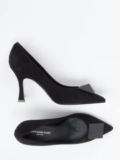 Konstantin Starke – Pumps aus Veloursleder Schwarz