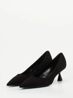 Konstantin Starke – Pumps aus Veloursleder schwarz