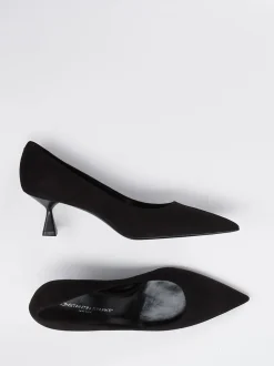 Konstantin Starke – Pumps aus Veloursleder schwarz