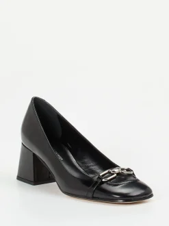 Konstantin Starke – Pumps aus Hochglanzleder Schwarz