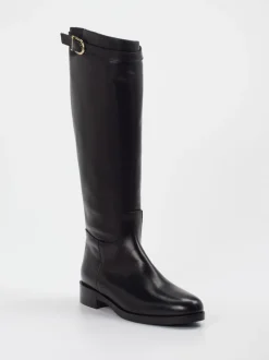 Konstantin Starke – Reitstiefel aus Kalbleder Schwarz