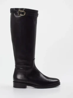 Konstantin Starke – Reitstiefel aus Kalbleder Schwarz