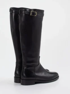 Konstantin Starke – Reitstiefel aus Kalbleder Schwarz
