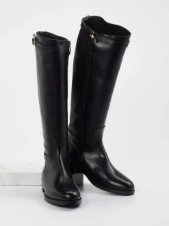 Konstantin Starke – Reitstiefel aus Kalbleder Schwarz