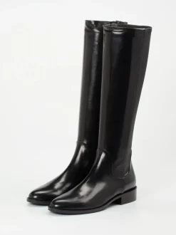 Konstantin Starke – Reitstiefel aus Lammleder Schwarz