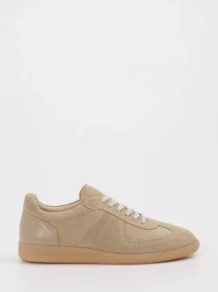 Konstantin Starke – Retro-Sneaker aus Veloursleder Beige