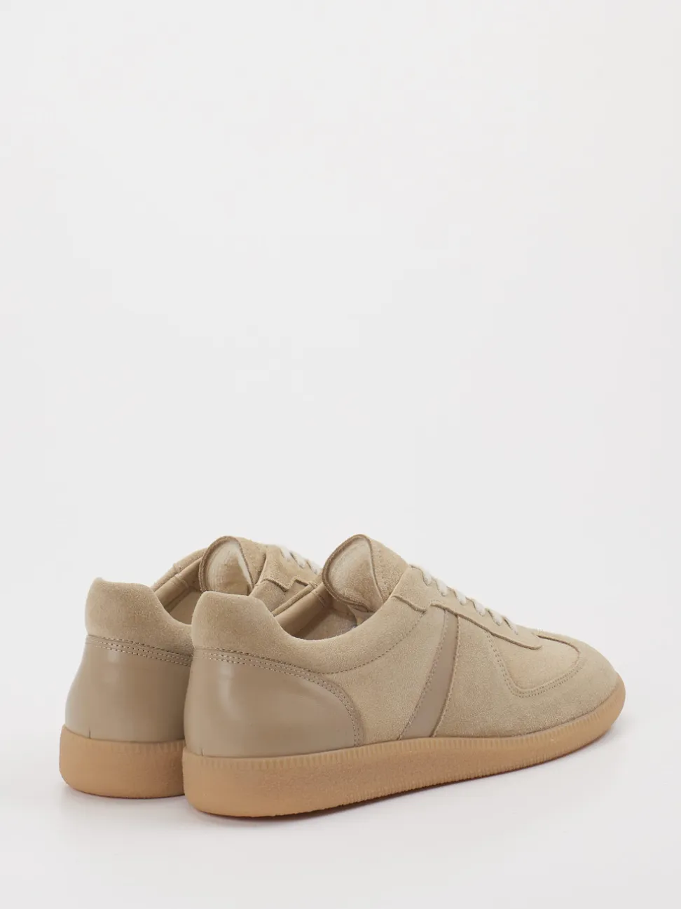 Konstantin Starke – Retro-Sneaker aus Veloursleder Beige