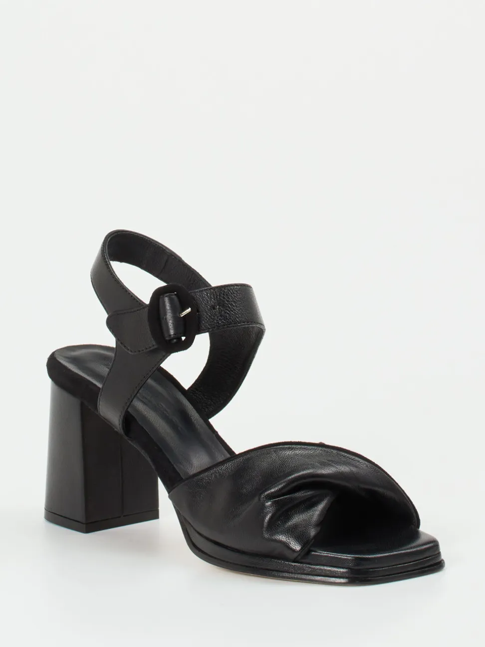 Konstantin Starke – Sandalen aus Lammleder Schwarz