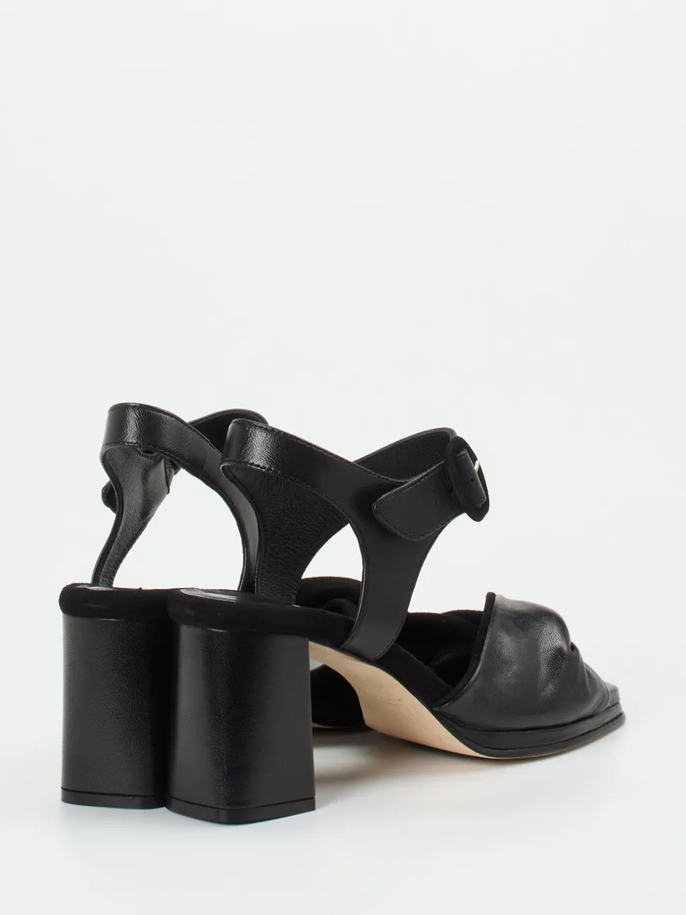 Konstantin Starke – Sandalen aus Lammleder Schwarz