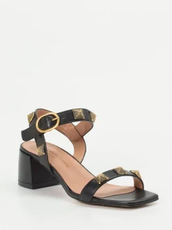 Konstantin Starke – Sandalen aus Lammleder Schwarz