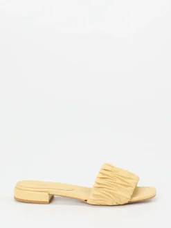 Konstantin Starke – Sandalen aus Synthetikleder Pastellgelb