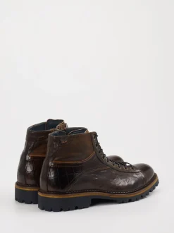 Konstantin Starke – Schnürboots aus Kalbleder braun