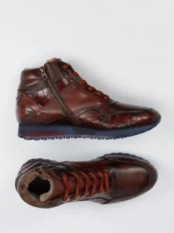 Konstantin Starke – Schnürboots aus Kalbleder dunkelbraun