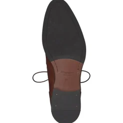 Konstantin Starke – Schnürstiefelette aus Kalbleder Braun