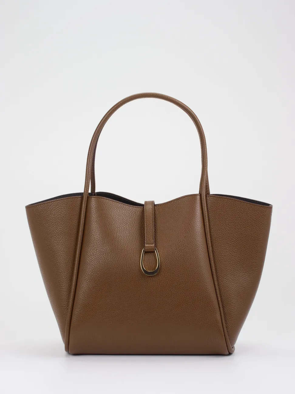 Konstantin Starke – Shopper aus Kalbleder in Braun