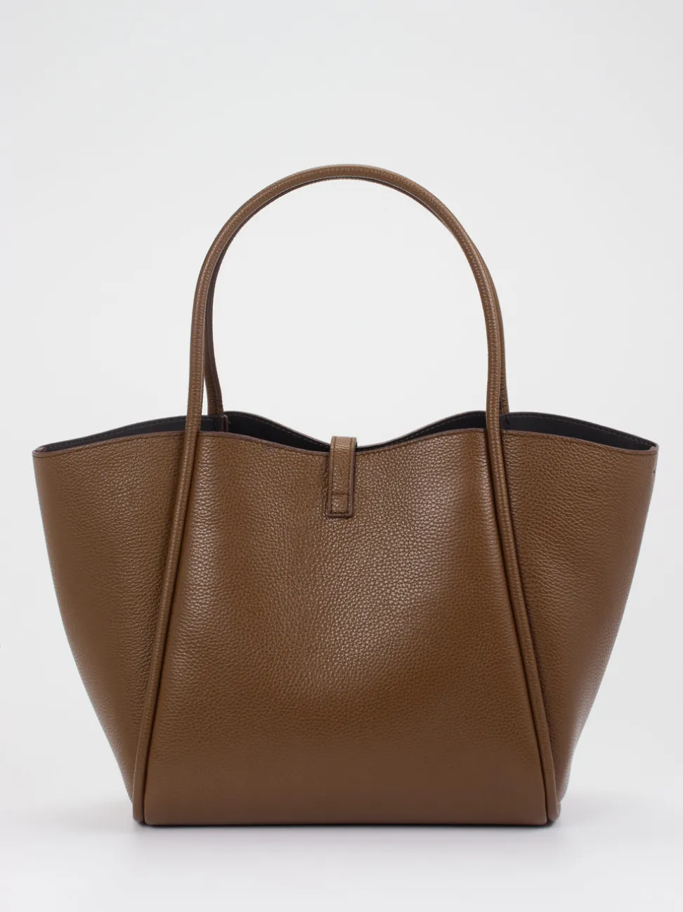 Konstantin Starke – Shopper aus Kalbleder in Braun