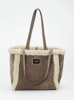 Konstantin Starke – Shopper aus Textil in Taupe