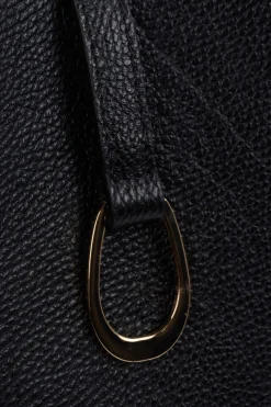 Konstantin Starke – Shopper aus Leder in Schwarz