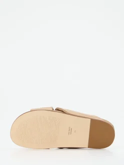 Konstantin Starke – Slides aus Lammleder in Beige
