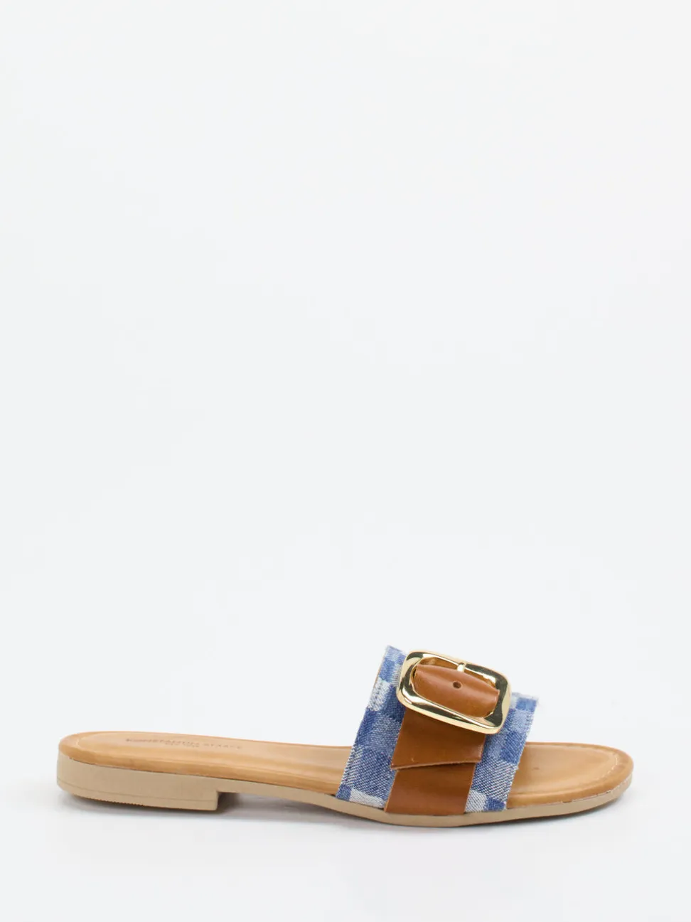 Konstantin Starke – Slides aus Glattleder und Denim