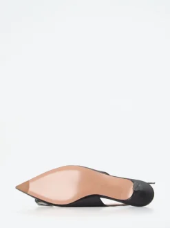 Konstantin Starke – Slingback-Pumps aus Lammleder schwarz