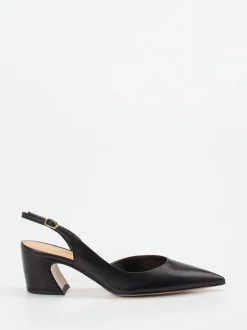Konstantin Starke – Slingback-Pumps aus Lammleder schwarz