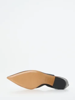 Konstantin Starke – Slingback-Pumps aus Lammleder schwarz