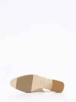 Konstantin Starke – Slingback-Pumps aus Veloursleder beige