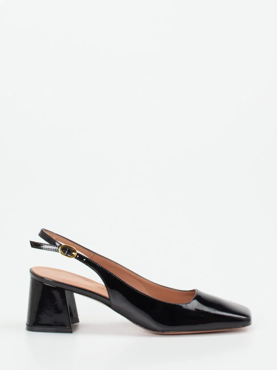 Konstantin Starke – Slingback-Pumps aus Lackleder Schwarz