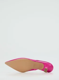 Konstantin Starke – Slingback-Pumps aus Lammleder pink