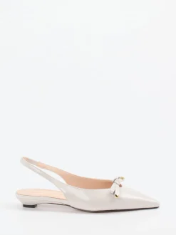 Konstantin Starke – Slingback-Ballerinas aus Lammleder Beige