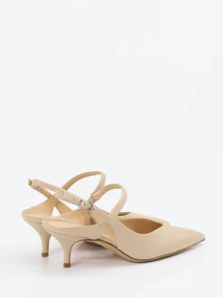 Konstantin Starke – Slingback-Pumps aus Lammleder beige