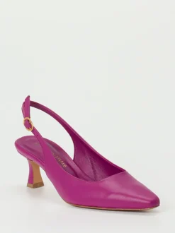 Konstantin Starke – Slingback-Pumps aus Lammleder Pink