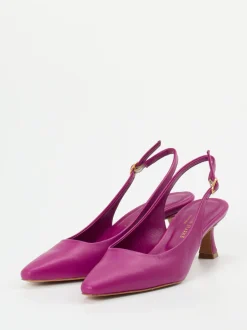 Konstantin Starke – Slingback-Pumps aus Lammleder Pink