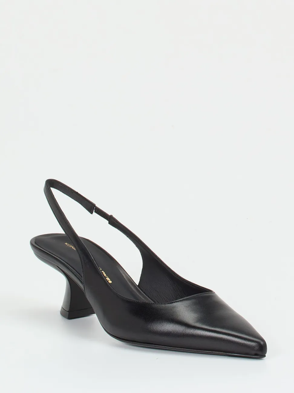 Konstantin Starke – Slingback-Pumps aus Lammleder schwarz