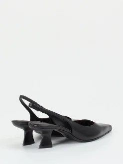Konstantin Starke – Slingback-Pumps aus Lammleder schwarz