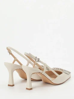 Konstantin Starke – Slingback-Pumps aus Lammleder beige