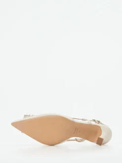 Konstantin Starke – Slingback-Pumps aus Lammleder beige