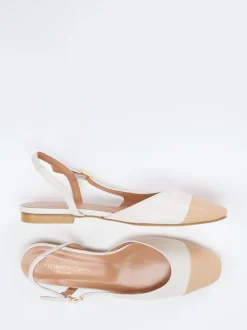 Konstantin Starke – Slingback-Ballerinas aus Lammleder Beige