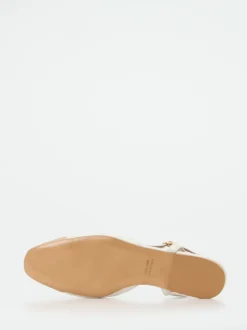 Konstantin Starke – Slingback-Ballerinas aus Lammleder Beige