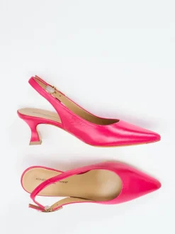 Konstantin Starke – Slingback-Pumps aus Lammleder Pink