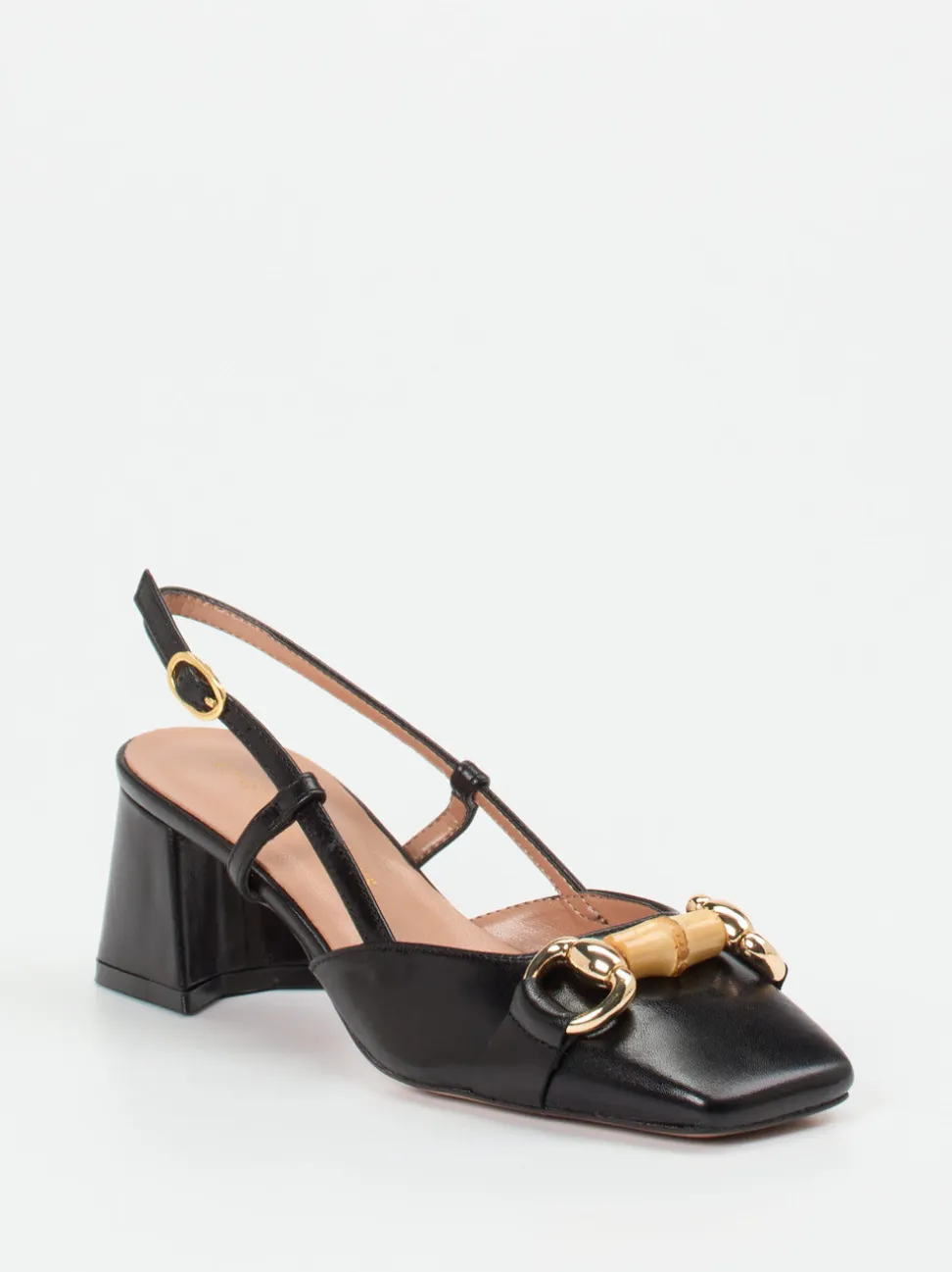 Konstantin Starke – Slingpumps aus Kalbleder Schwarz