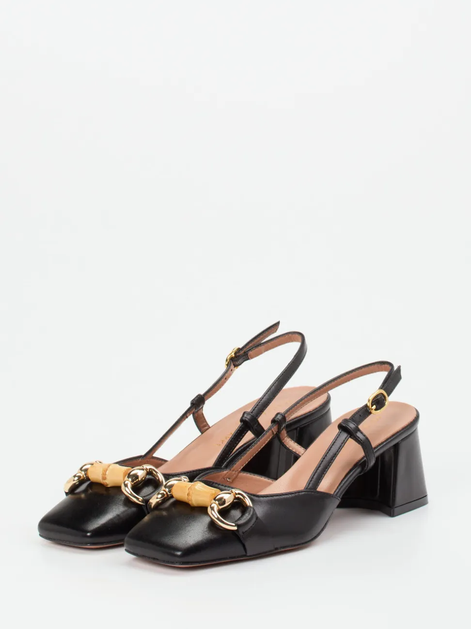 Konstantin Starke – Slingpumps aus Kalbleder Schwarz