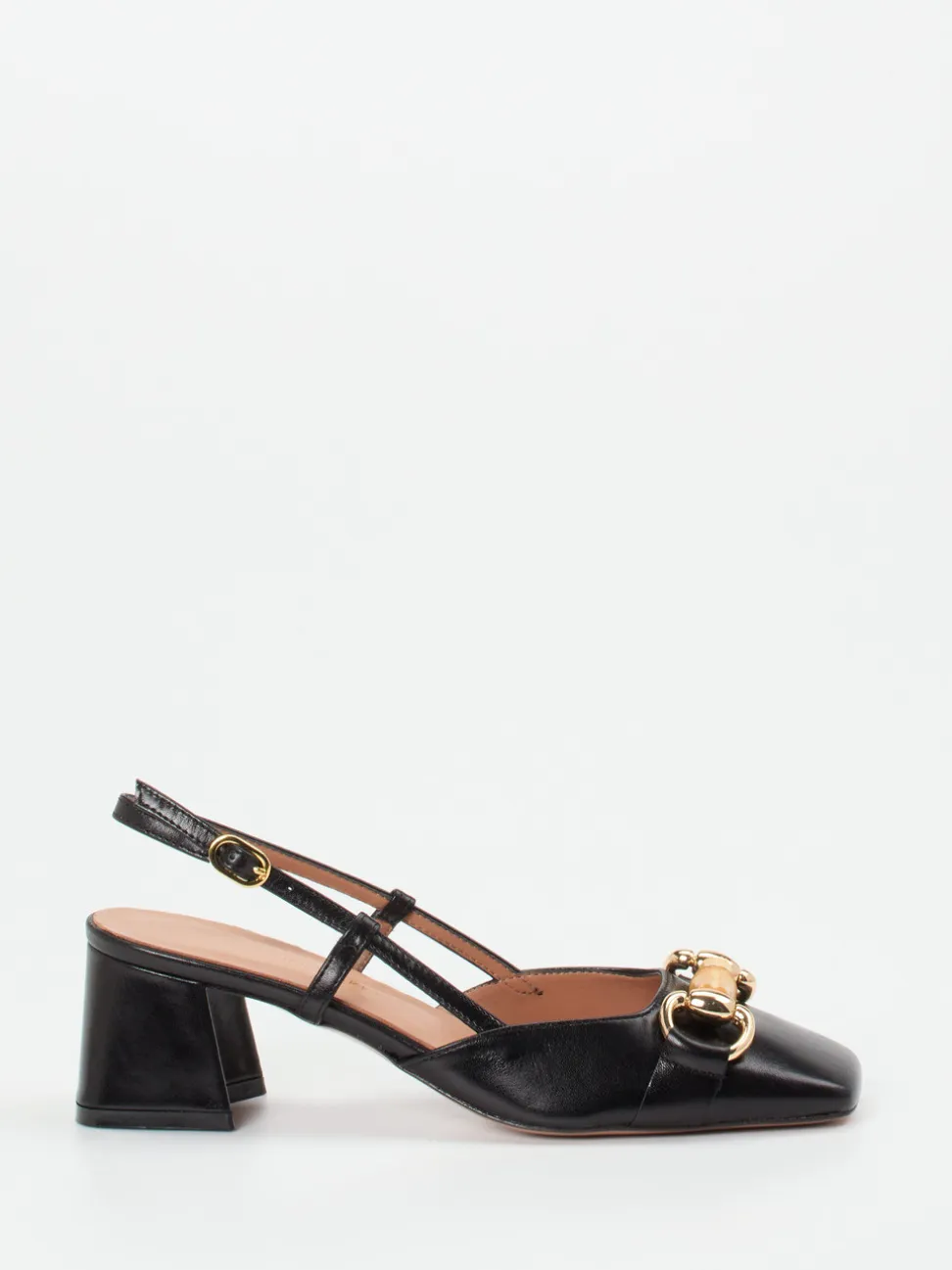 Konstantin Starke – Slingpumps aus Kalbleder Schwarz
