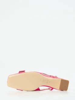 Konstantin Starke – Slingpumps aus Lackleder pink