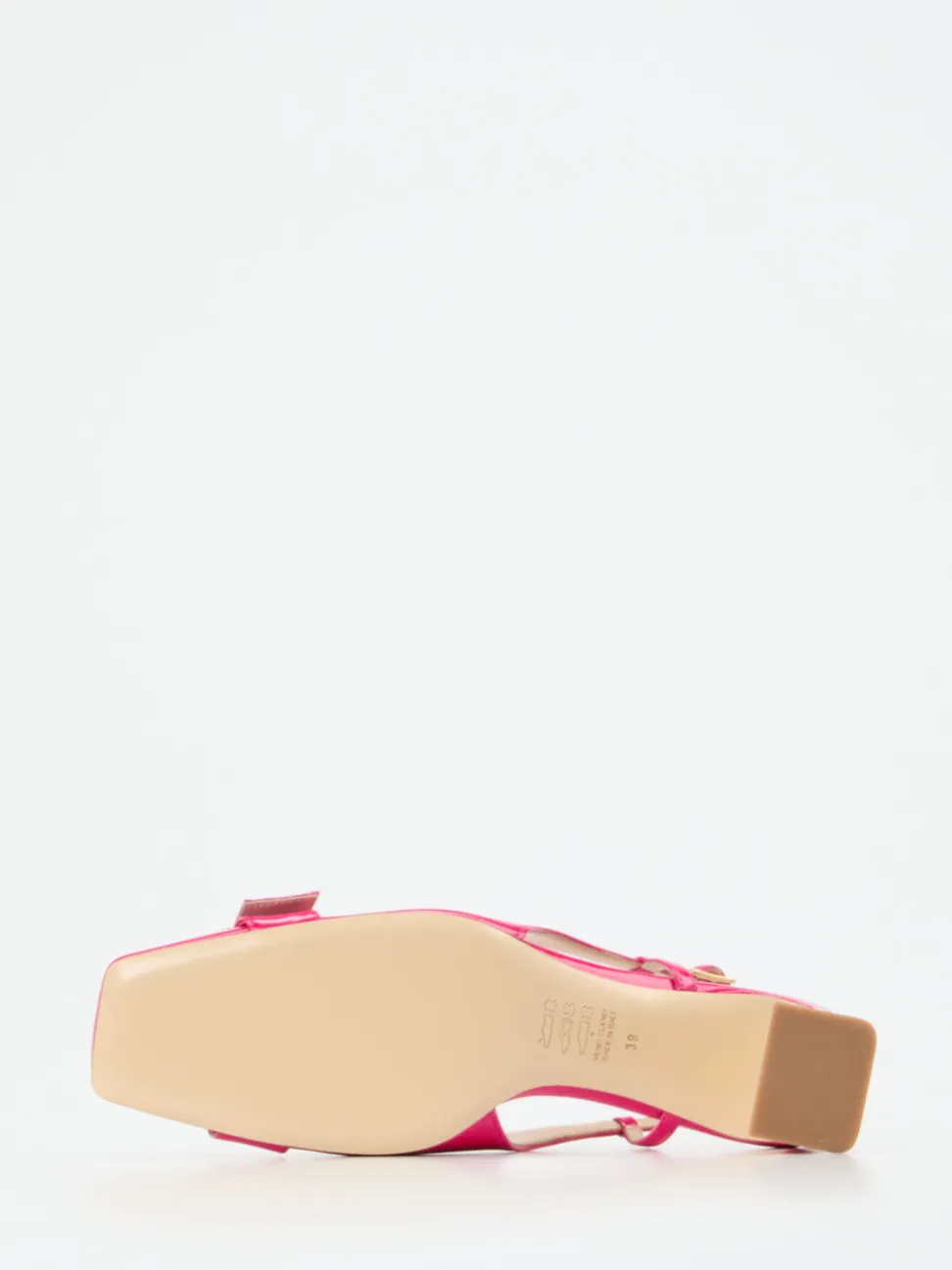 Konstantin Starke – Slingpumps aus Lackleder pink