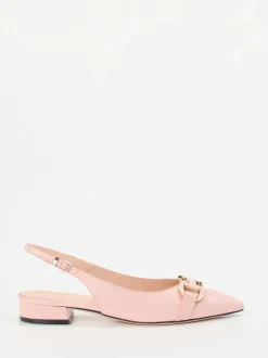 Konstantin Starke – Slingpumps aus Lammleder in Rosé
