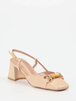 Konstantin Starke – Slingpumps aus Ziegenleder beige