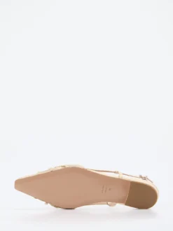 Konstantin Starke – Slingpumps aus Spitze in Beige