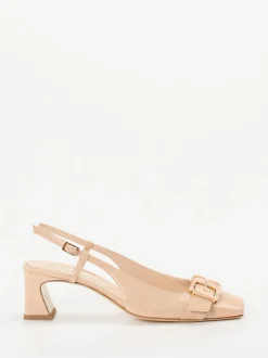 Konstantin Starke – Slingpumps aus Lackleder nude